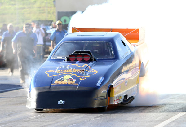 Chris Stipanovich Nitro Funny Car burnout