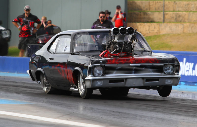 Fuchs dragster flies as Perth goes testing - Drag News Magazine