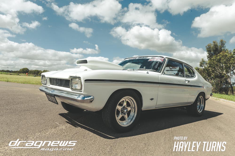 Nathan Ghosn Ford Capri drag car