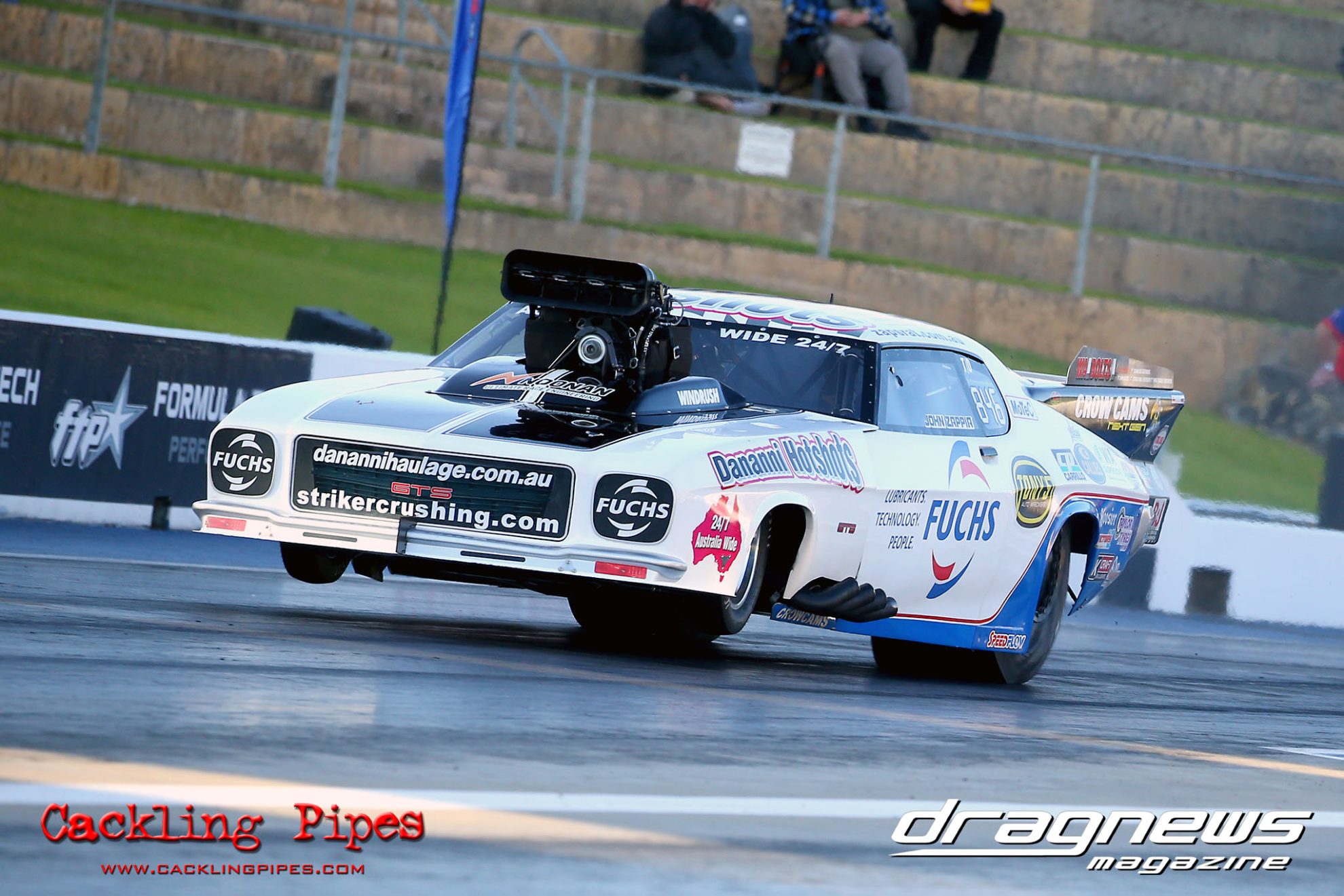 TOP FUEL AUSTRALIA & ADRC LIGHT UP THE GOLDENSTATES Drag News Magazine